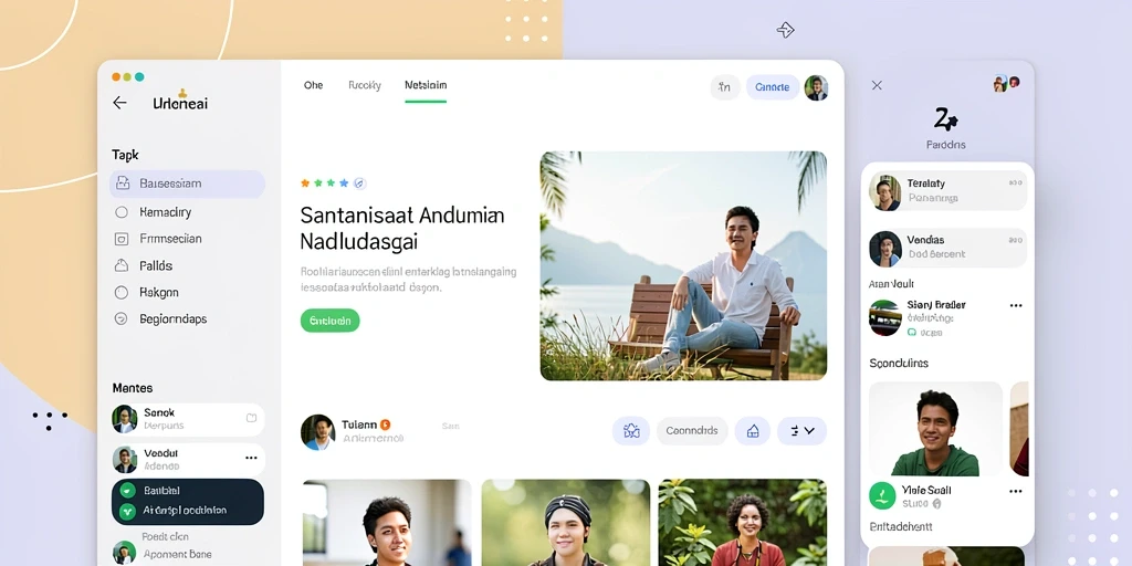 Tampilan antarmuka yang ramah pengguna dan intuitif.