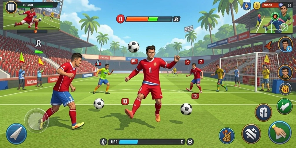 Screenshot BOKEDOMINO: Grafik yang menawan dan detail.