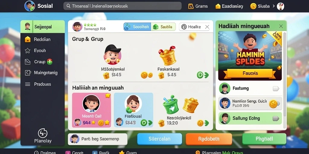 Tantangan harian untuk meningkatkan keterampilan.