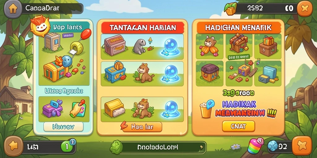 Tampilan grafis yang menawan dan memikat hati.